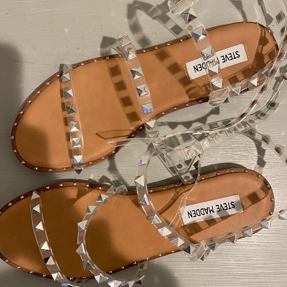 Women's Travel Rock Stud Flat Sandals